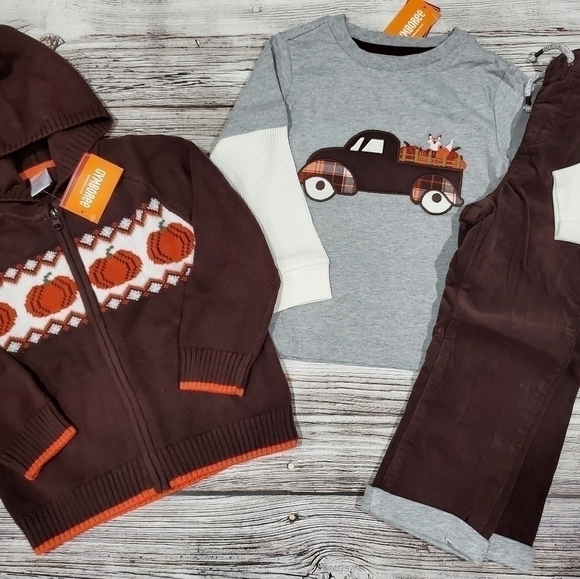 Gymboree Other - Fall Pumpkin Patch Bundle NWT Gymboree Fall Harvest